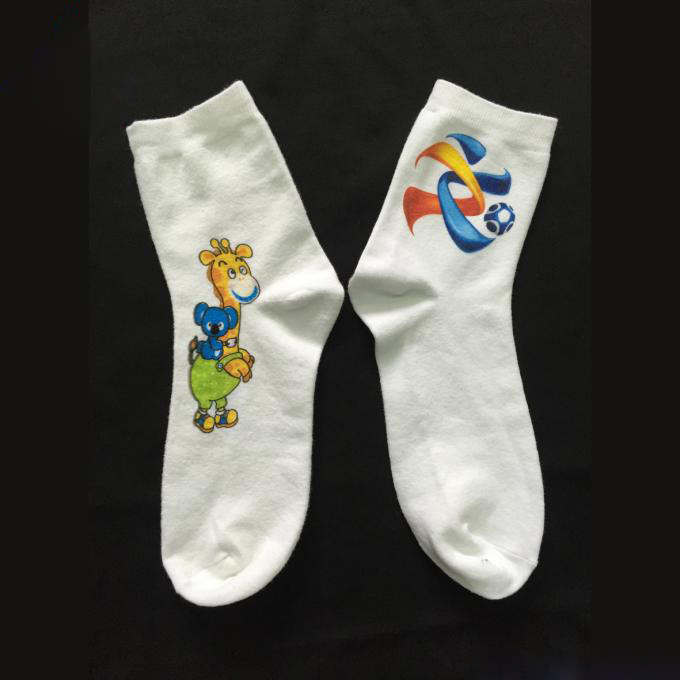 White Socks Print